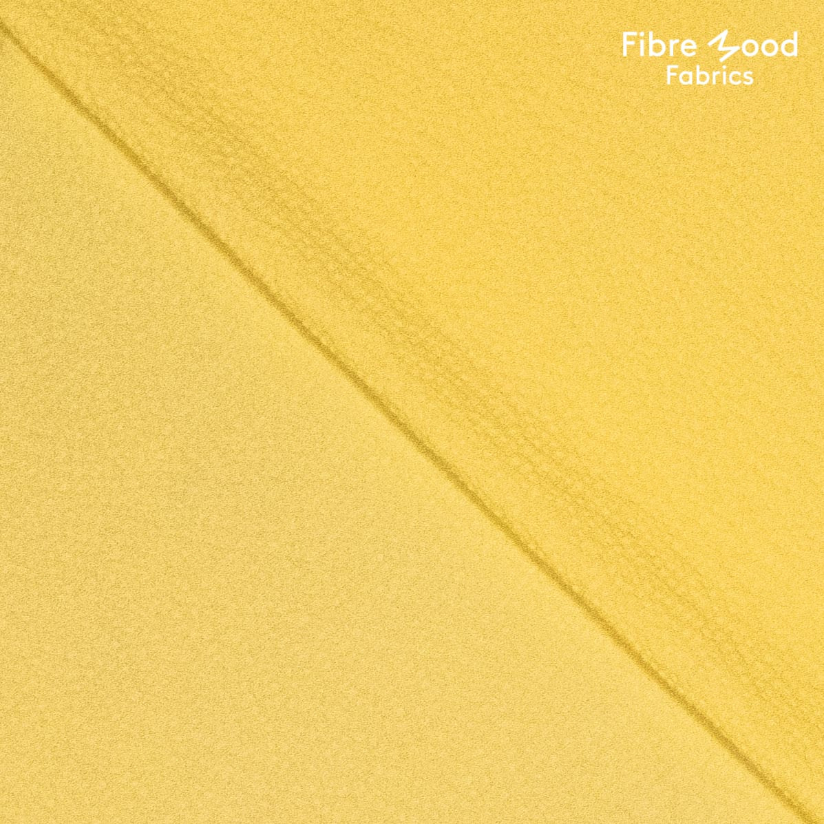 Fibre Mood - Tissu Seersucker "Dazzle" Uni Jaune Citron