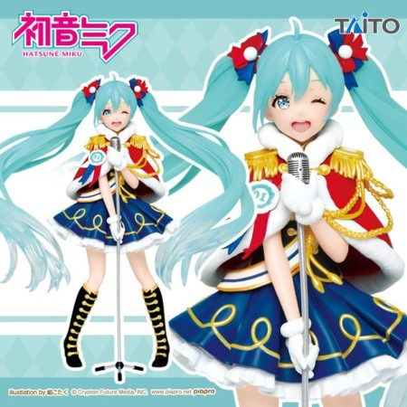 Nouveau Hatsune Miku Statuette Pvc Statue Hatsune Miku Winter Live Ver.