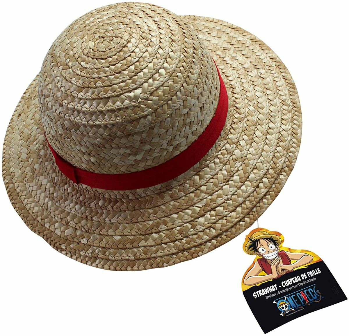 One Piece - Chapeau de Paille Luffy - taille adulte -