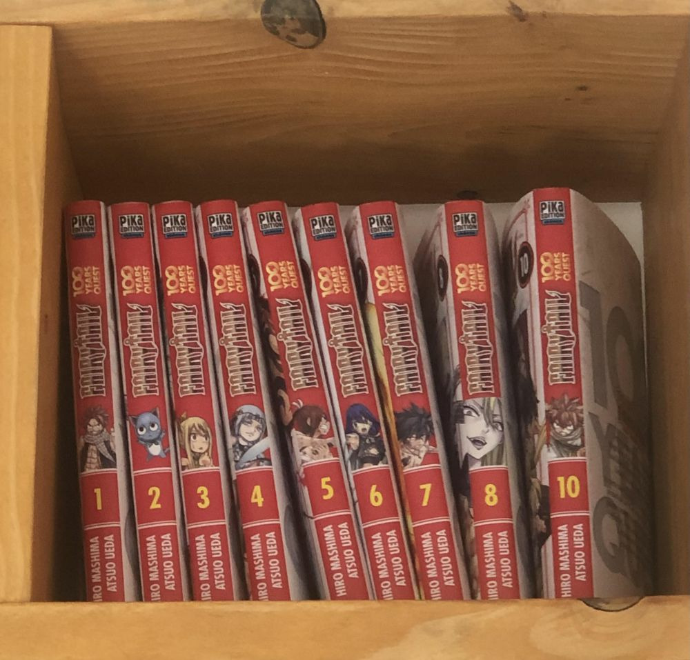 Collection Manga fairy tail 100 years quest tome 1 à 11 ( occasion )