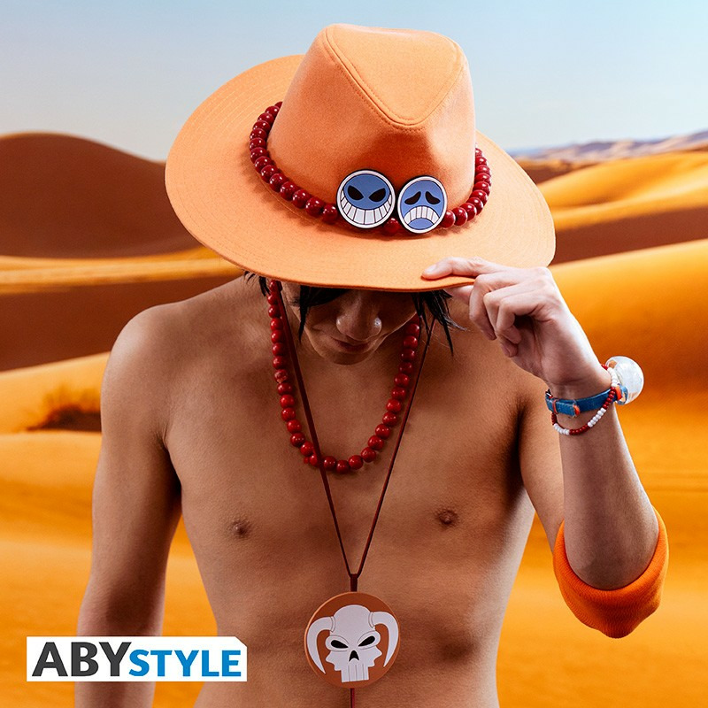 ONE PIECE - Chapeau Réplique - Portgas D. Ace