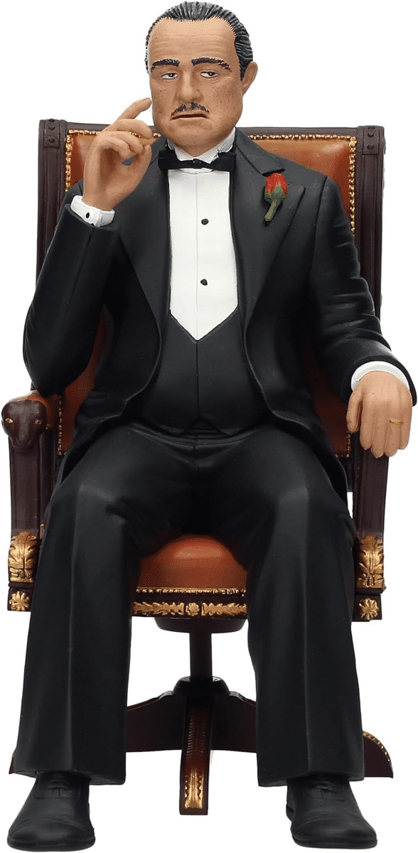 LE PARRAIN - STATUETTE MOVIE ICONS DON VITO CORLEONE 15 CM