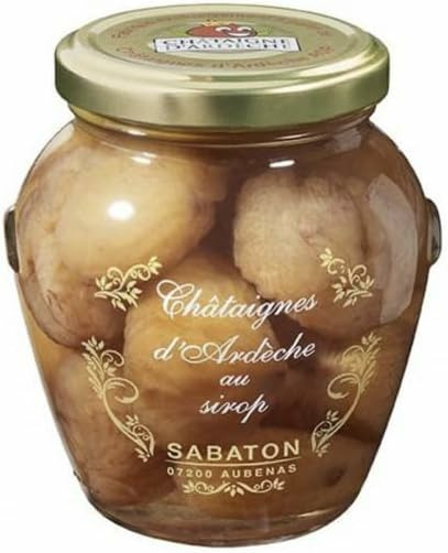 CHÂTAIGNES D’ARDÈCHE AU SIROP (AOP) SABATON 380 g