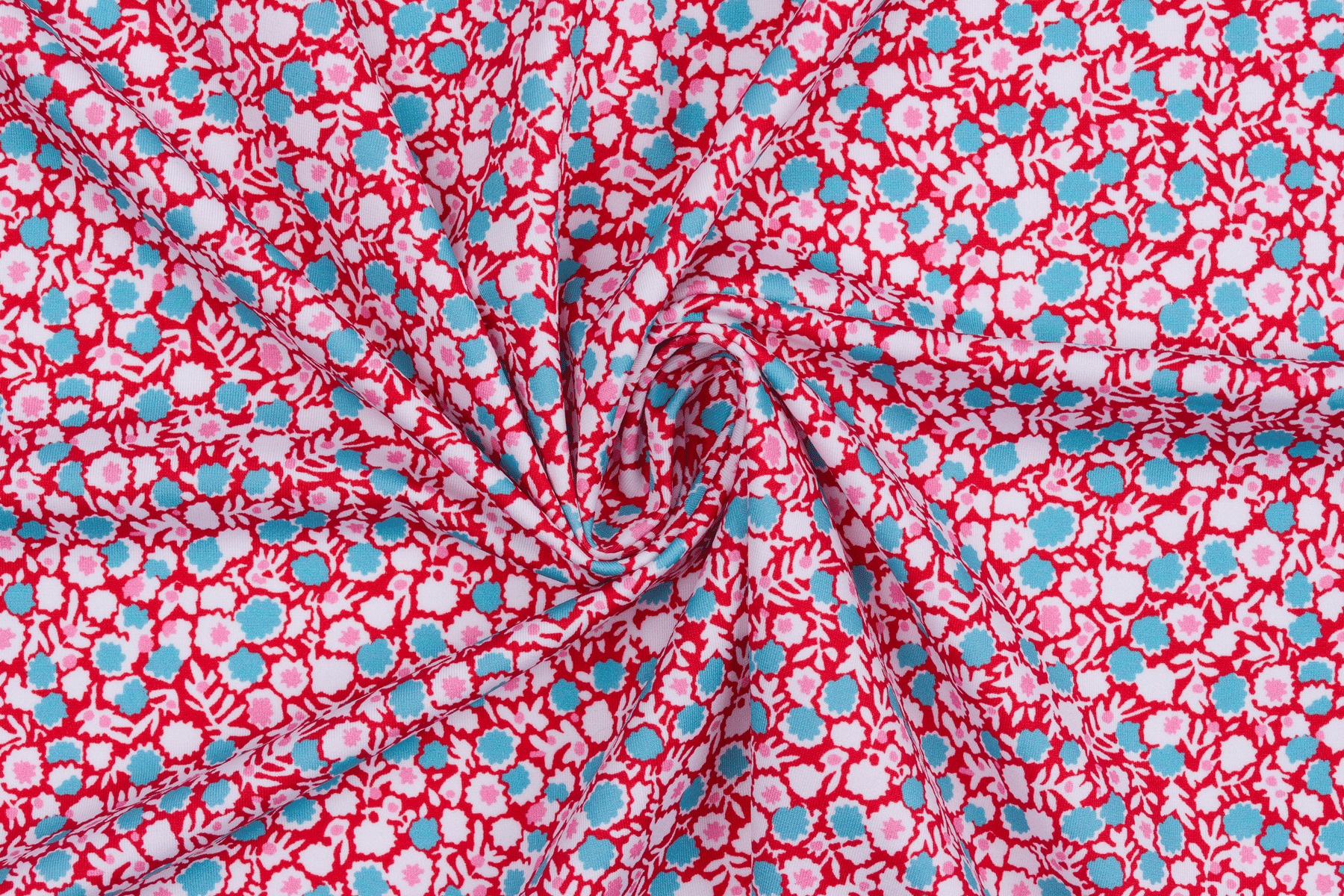Liberty Of London - Tissu Maille Lycra Maillot  "Summer Posy"