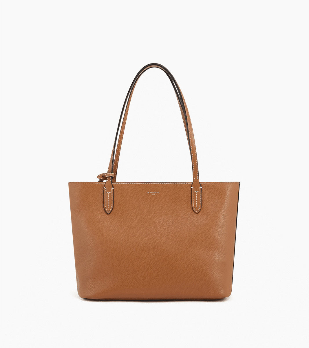 Petit sac cabas Louise en cuir grainé