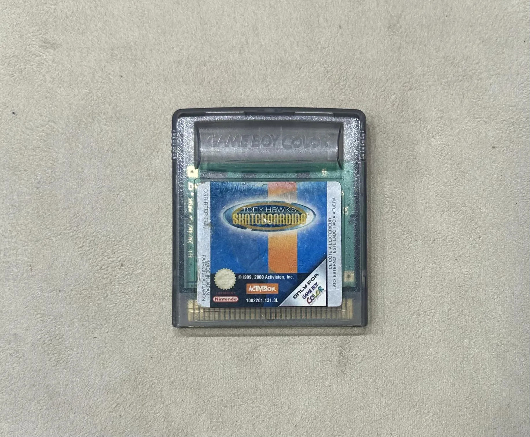 Jeu GBC Tony Hawk's Skateboarding Game Boy Color