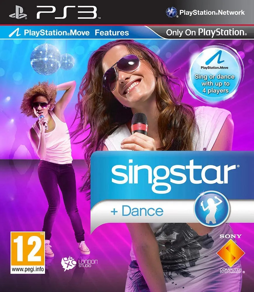 Jeu PS3 Singstar dance (jeu compatible Playstation Move)