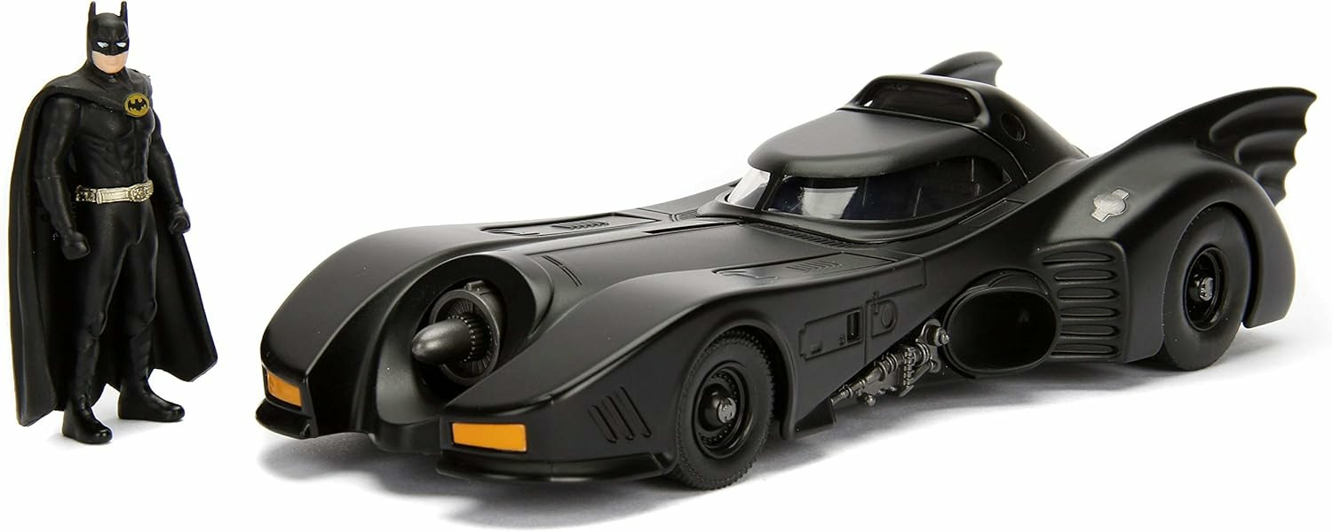 Batman Returns 1989 Batmobile Figurine,1/24ème, Noir
