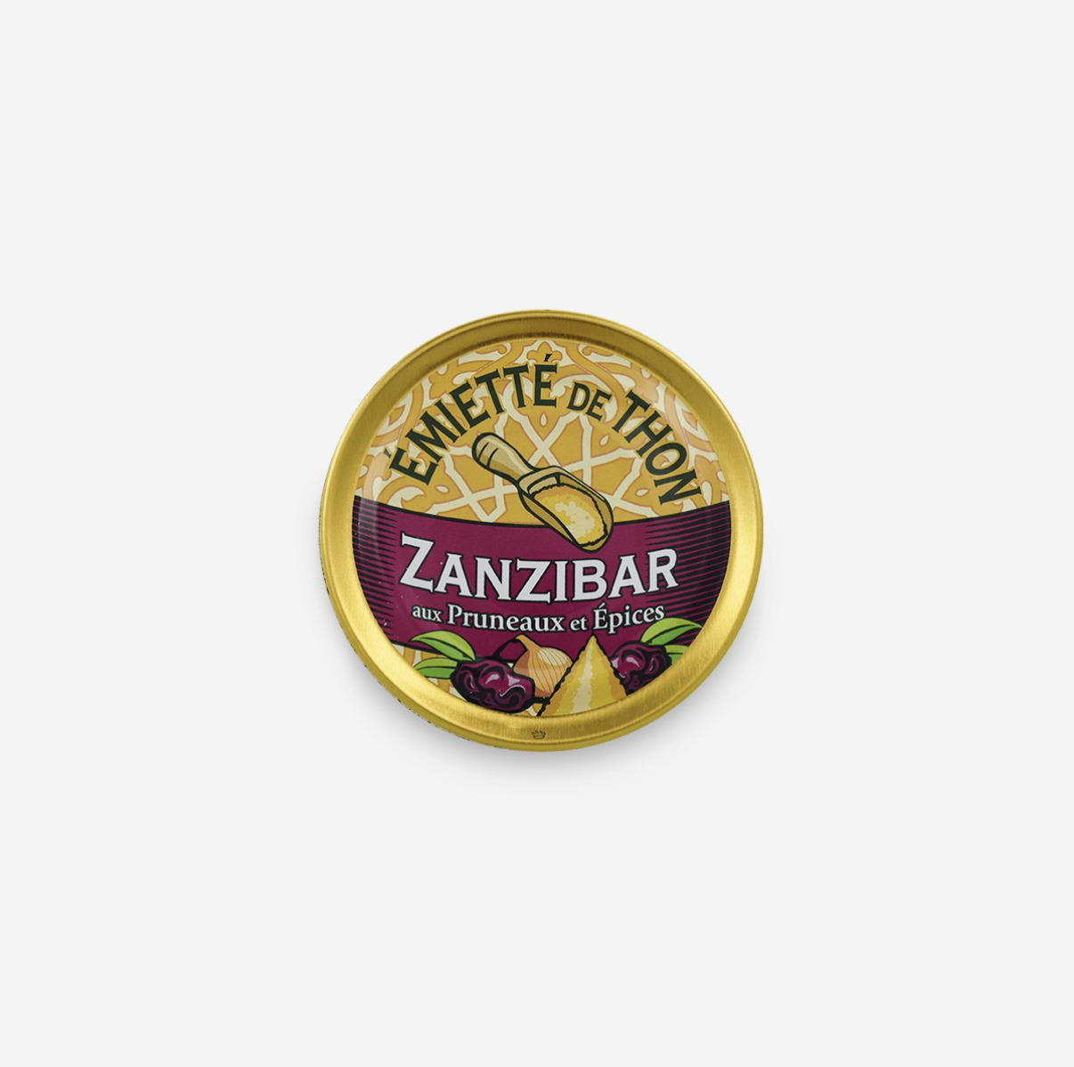 Émitté de Thon Zanzibar aux pruneaux et épices 160g