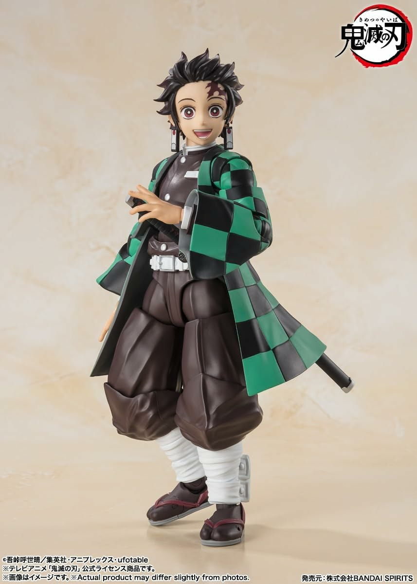Demon Slayer: Figurine Tanjiro Kamado S.H.Figuarts Bandai