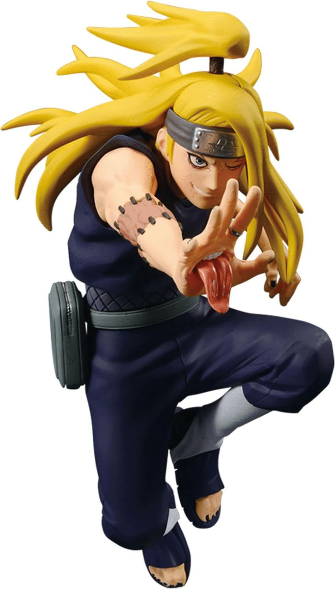 Naruto Shippuden - Figurine Deidara Vibration Stars VS Sasuke Uchiha