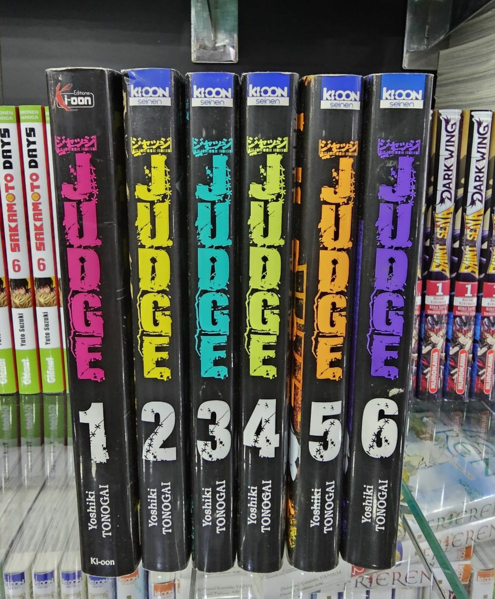 Collection intégrale JUDGE Tome 1 à 6 ( occasion)