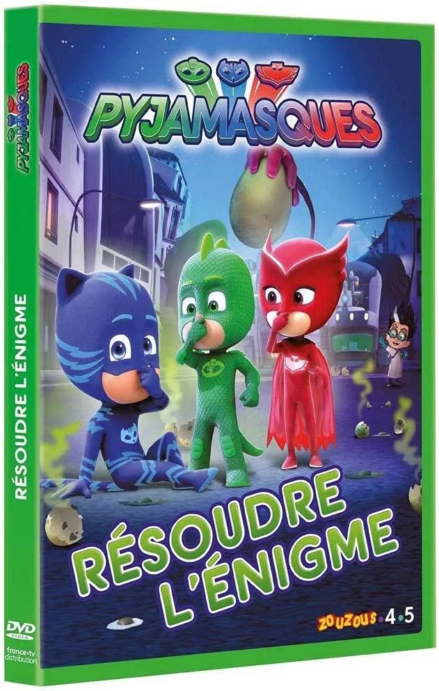 Dvd Pyjamasques - Saison 1 - Volume 4 - Résoudre l'énigme