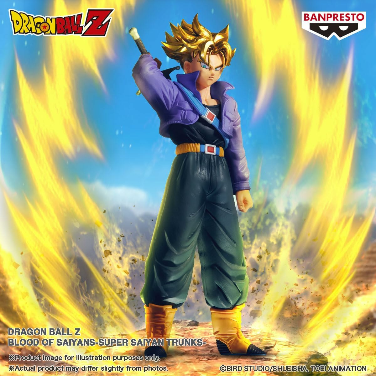 Dragon Ball Z - Figurine Trunks Super Saiyan Blood Of Saiyan