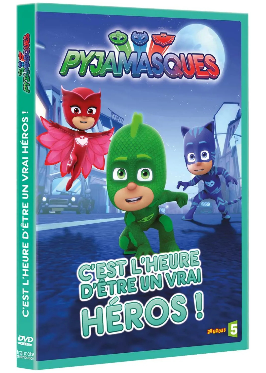 Dvd Pyjamasques - Saison 1 - Volume 1 - C'est l'heure d'être un vrai héros !