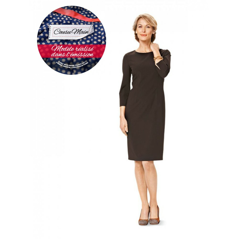 Burda Style - Patron Femme Robe Cintrée n°7137 du 36 au 54