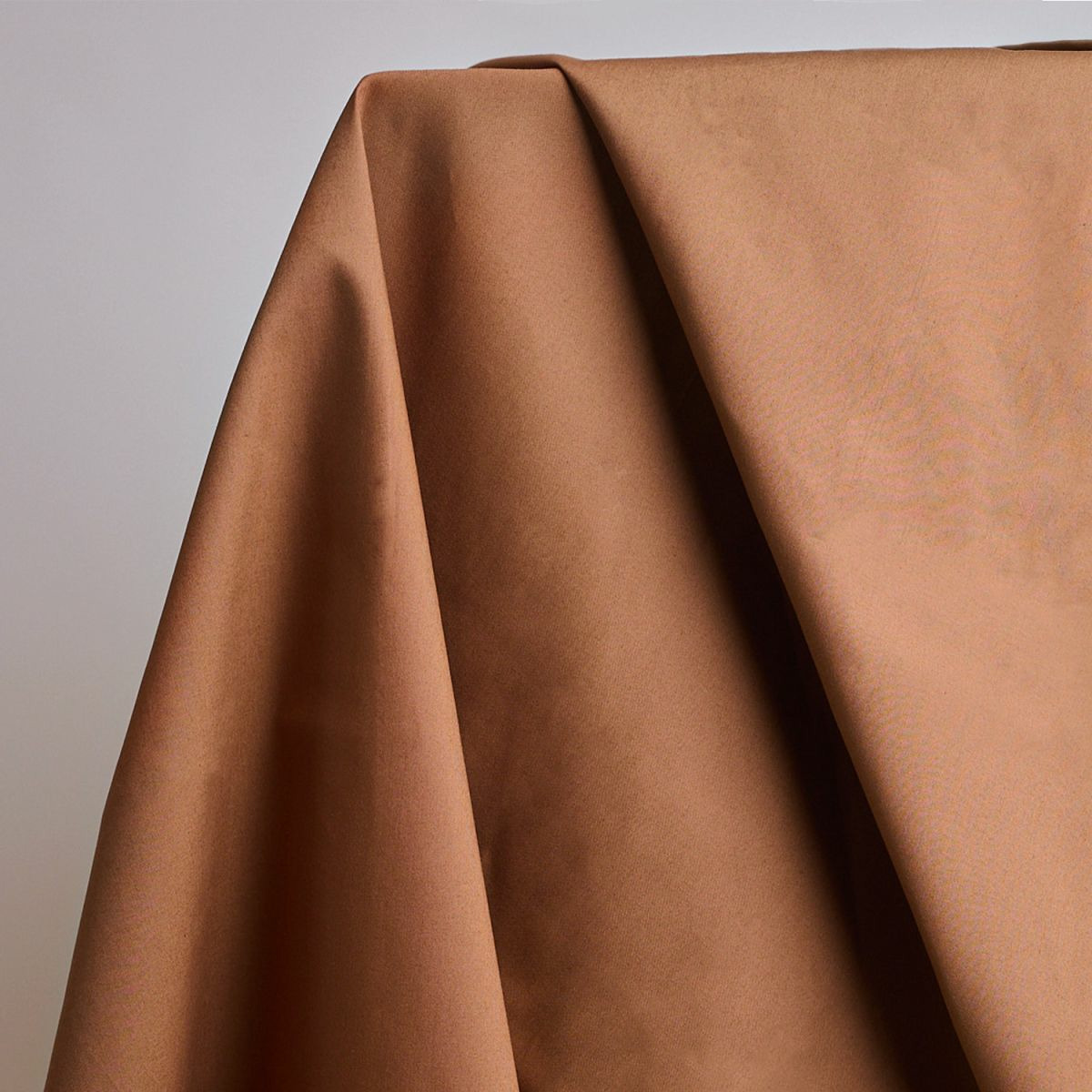 Atelier Brunette - Gabardine Déperlante Unie Pecan Pie - Coupon 2,1 m