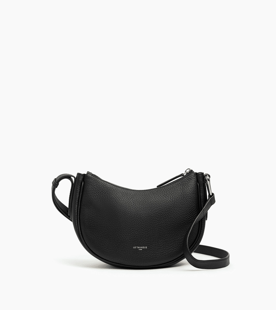 Petit sac bandoulière Madeleine en cuir de taurillon grainé le