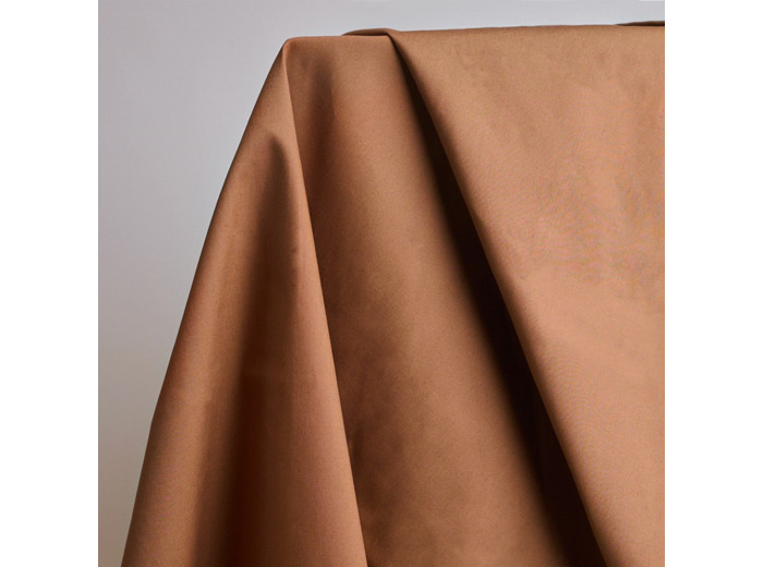 Atelier Brunette - Gabardine Déperlante Unie Pecan Pie - Coupon 1,1 m