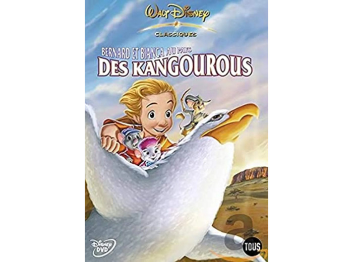 Dvd Bernard et Bianca au pays des kangourous - Edition Belge