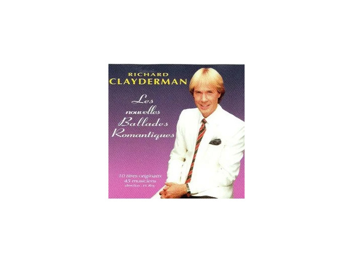 Cd Richard Clayderman - Les Nouvelles Ballades Romantiques (1994)