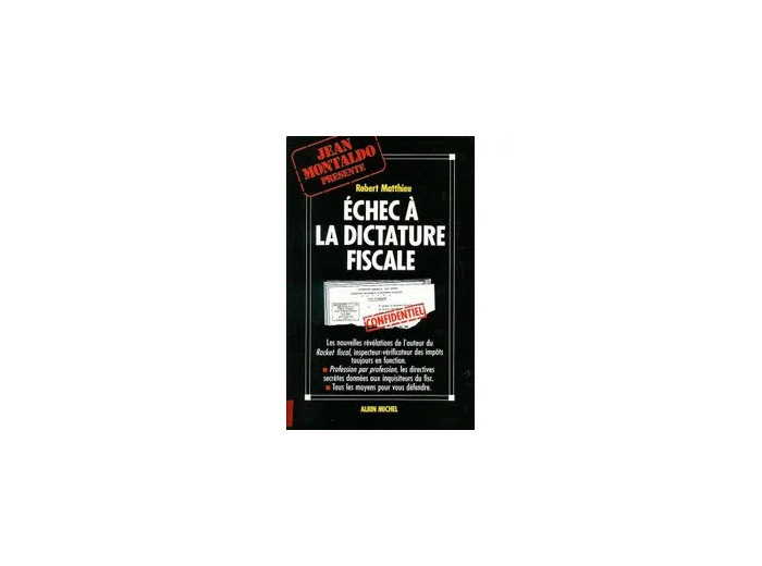 Livre Echec à la dictature fiscale