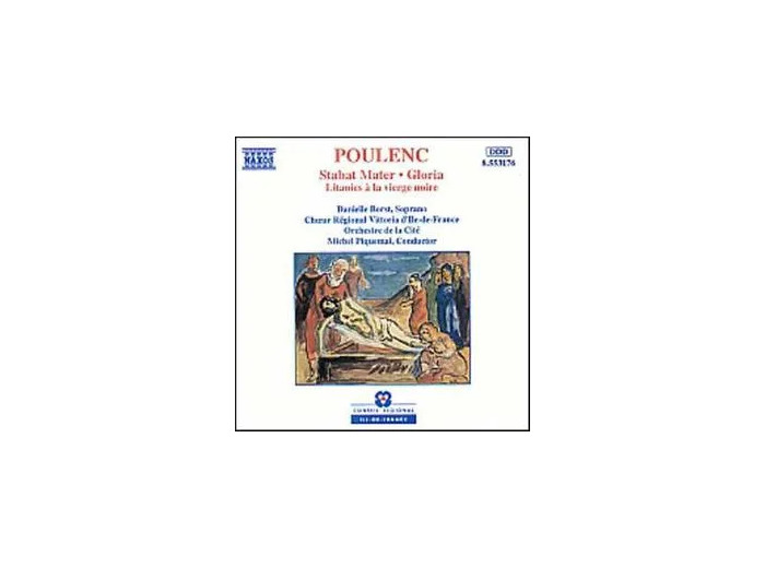 Cd Francis Poulenc - Stabat Mater - Gloria - Litanies À La Viegre Noire (1994)