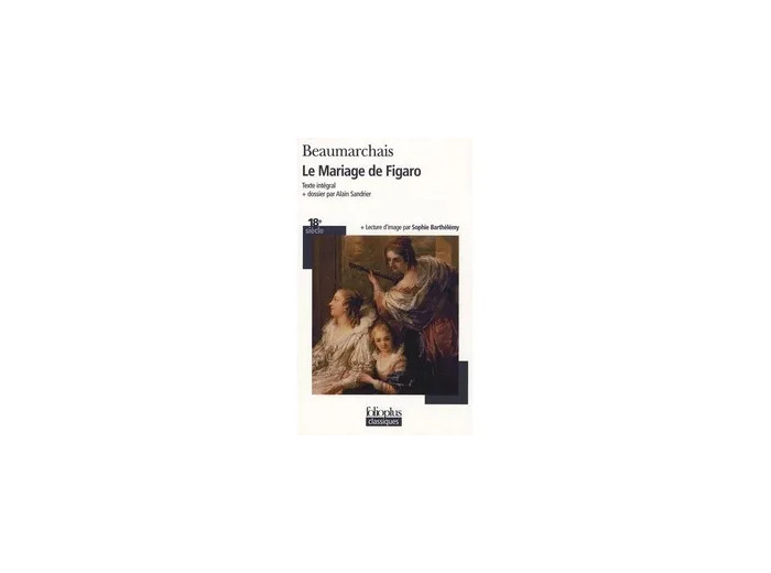 Livre Le Mariage De Figaro