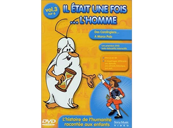 Dvd Il était une fois... L'Homme - Vol.3 : Des Carolingiens... à Marco Polo