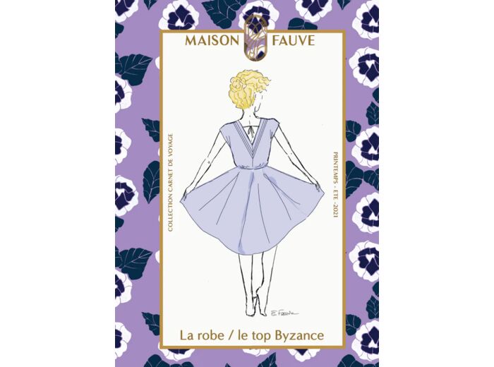 Maison Fauve - Patron Femme Robe / Top Byzance du 34 au 52