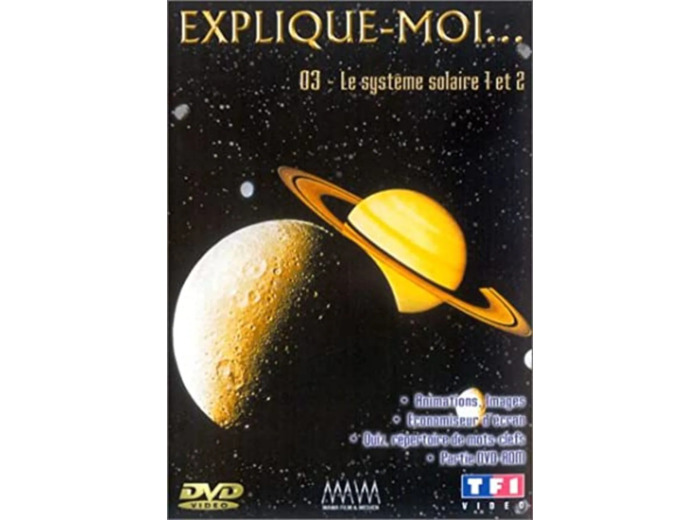 Dvd Explique - moi... - Vol. 3 - Le système solaire 1 et 2