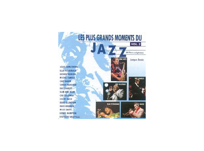 Cd Les plus grands moments du jazz Vol. 2