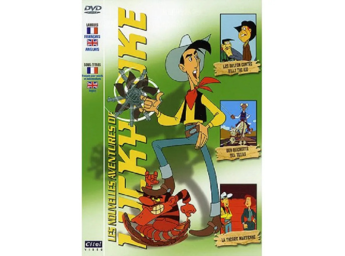 Dvd les Nouvelles Aventures de Lucky Luke Dalton Contre Billy The Kid