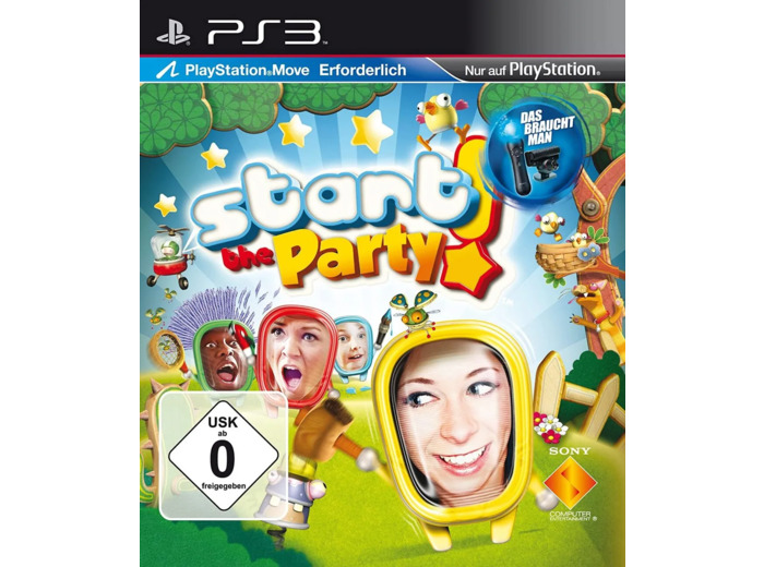 Jeu PS3 Start the Party! [import allemand]