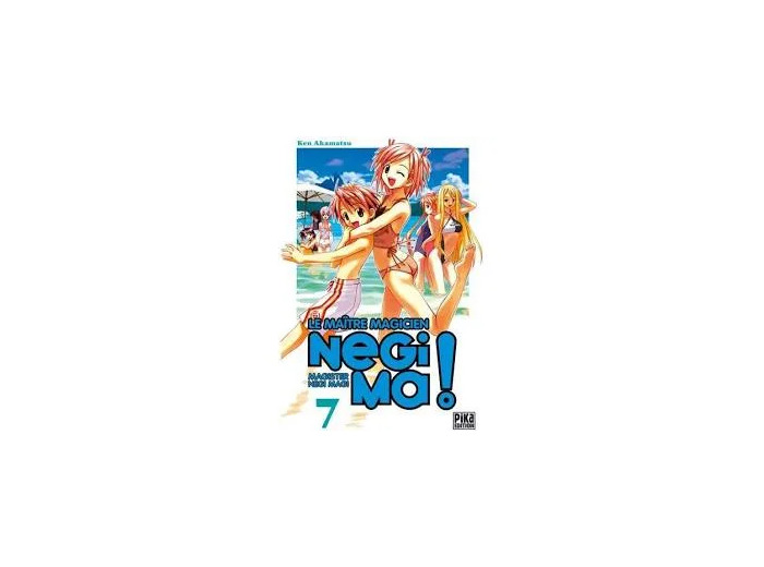 LIVRE LE MAITRE MAGICIEN NEGI MA MAGISTER MAGI TOME 7.