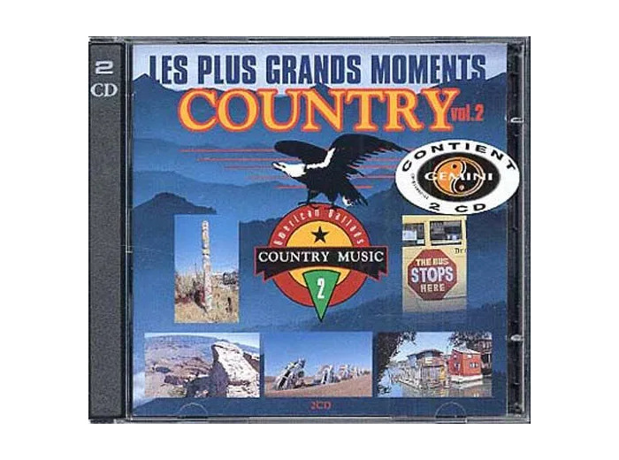 Cd Various - Les Plus Grands Moments Country Vol. 2 (1994)