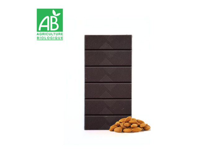 Chocolat Noir Amandes salées x 1