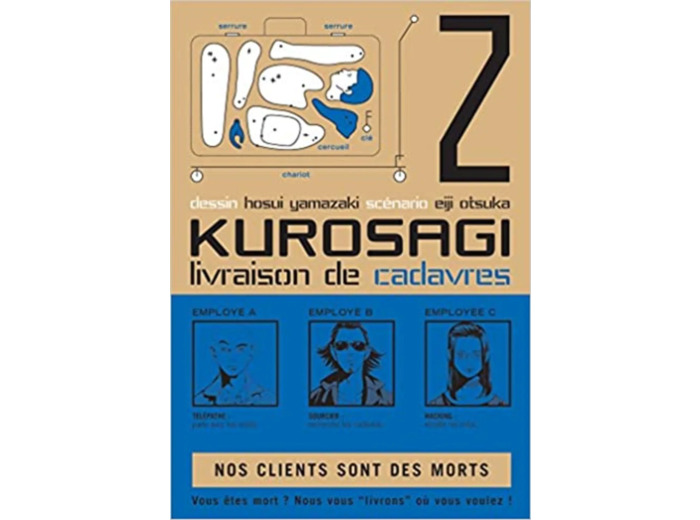 Livre Kurosagi T02: Livraison de Cadavres