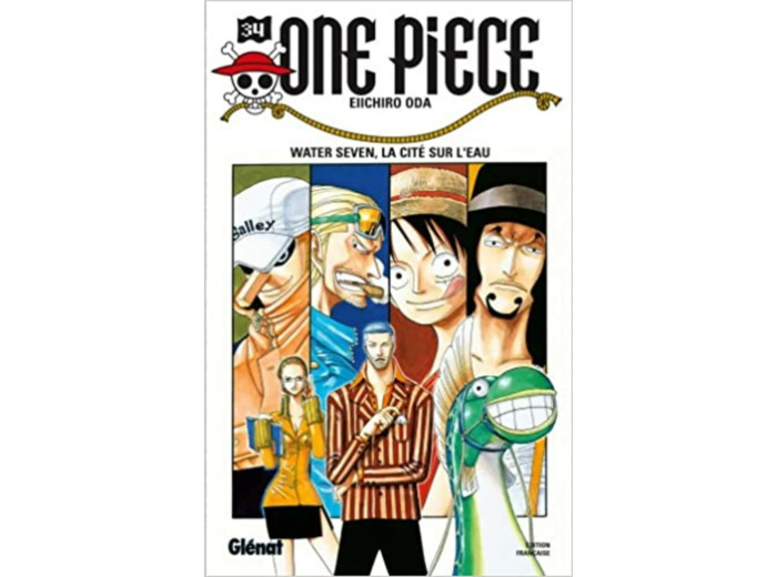 Livre One piece - Tome 34: Water Seven, la cité sur l'eau