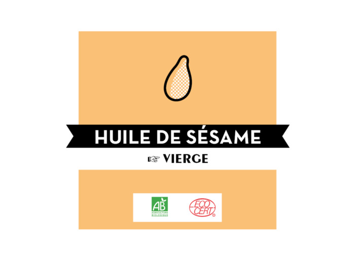 Huile de sésame vierge - 100g
