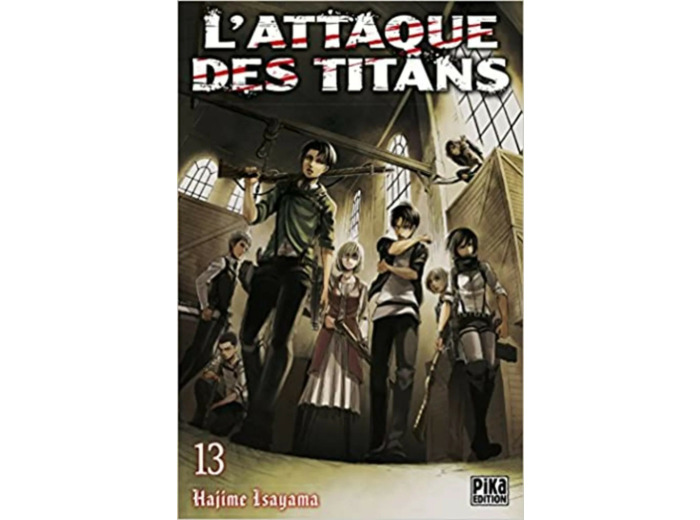 Livre L'attaque des titans, Tome 13