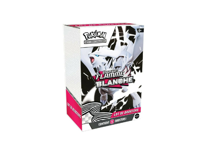 Bundle Pokémon 6 boosters Flamme Blanche EV 10.5 - FR