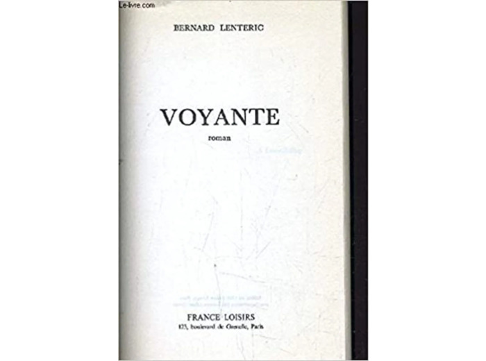 Livre Voyante