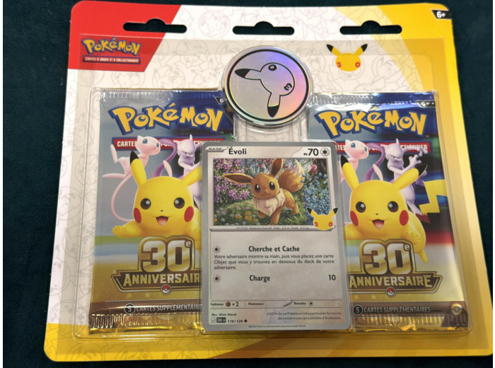 Duopack Pokémon - Blister avec 2 boosters 30eme anniversaire - 30 ans