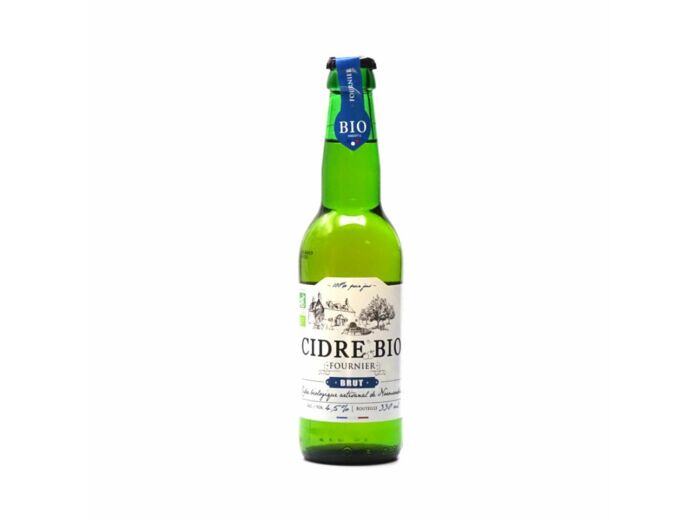 Cidre Brut Bio 1/2 Blle Cidrerie Fournier 33cl
