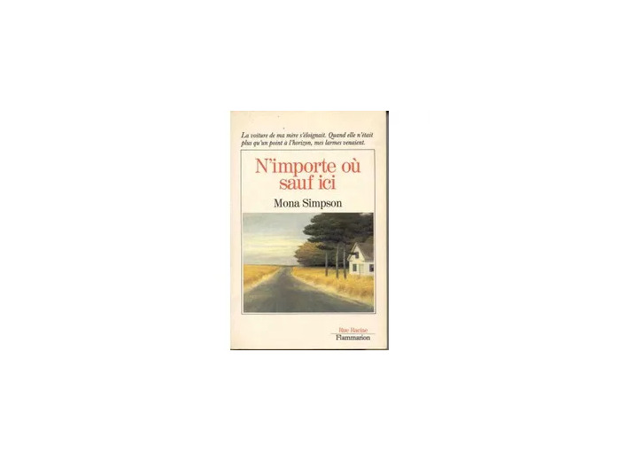 Livre N'importe où sauf ici
