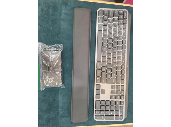 Logitech MX Keys S - Clavier rétroéclairé sans fil Bluetooth LE AZERTY Français - Graphite