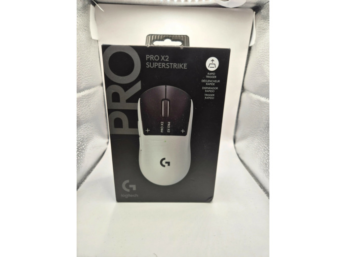 Jeu PC Logitech G PRO X2 SUPERSTRIKE souris Gaming Droitier RF Wireless + USB Type - C Optique 44000 DPI