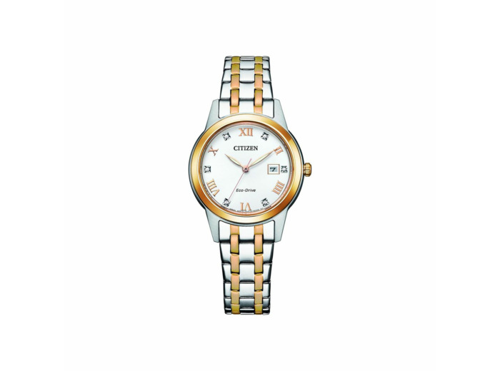Montre Citizen Eco-Drive Elegant Crystal Day and Date FE1246-85A
