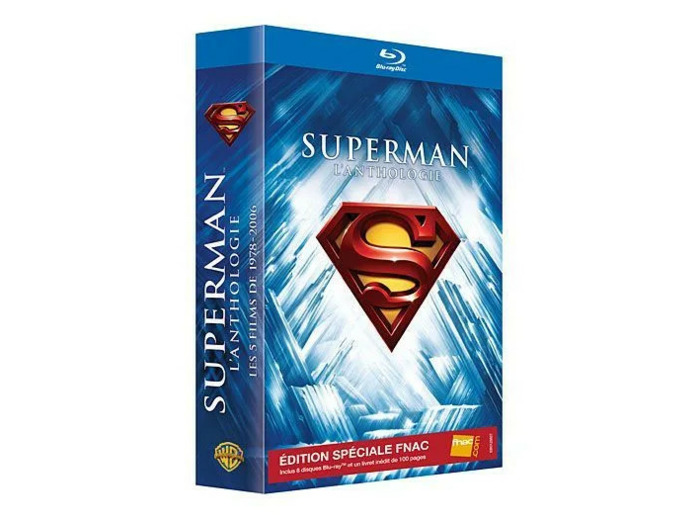 Blu-Ray Superman L'Anthologie - 5 films Edition Spéciale Fnac - Blu - Ray